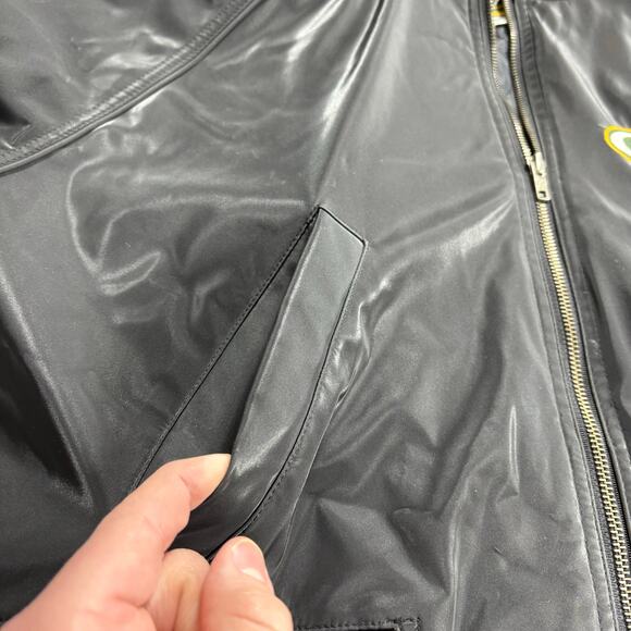 Vintage 90s G-III Carl Banks Green Bay Packers NFL Men’s Medium Zip Up Jacket - Picture 4 of 9